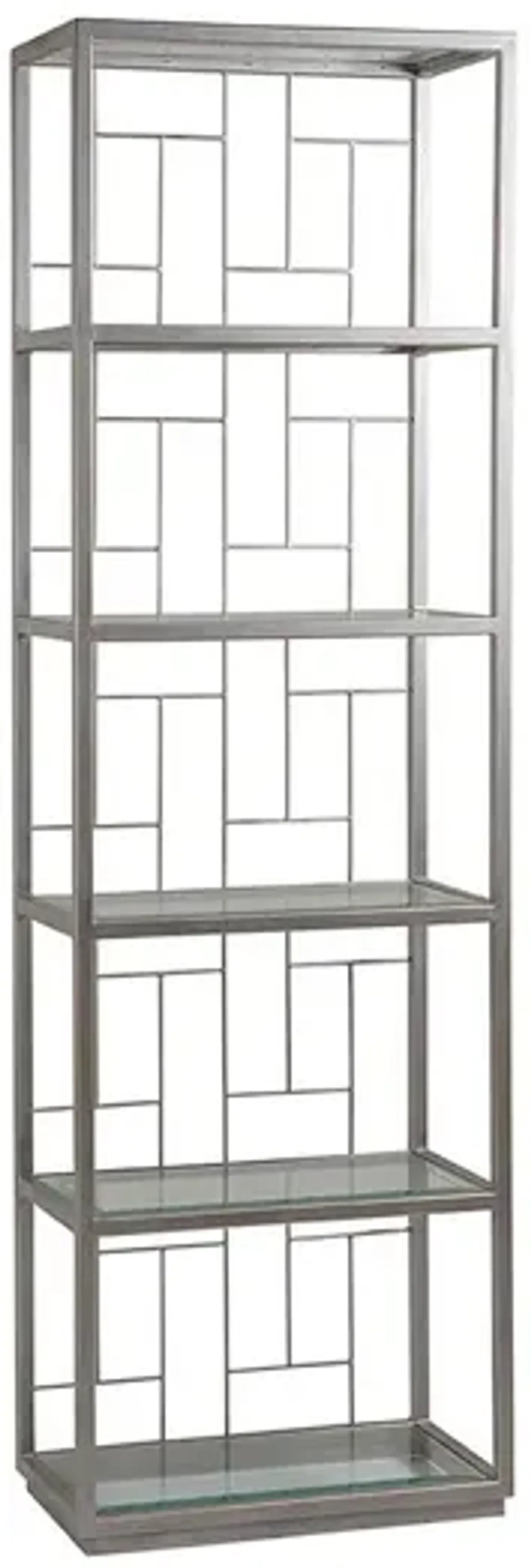 Geo Slim Étagère, Argento Silver