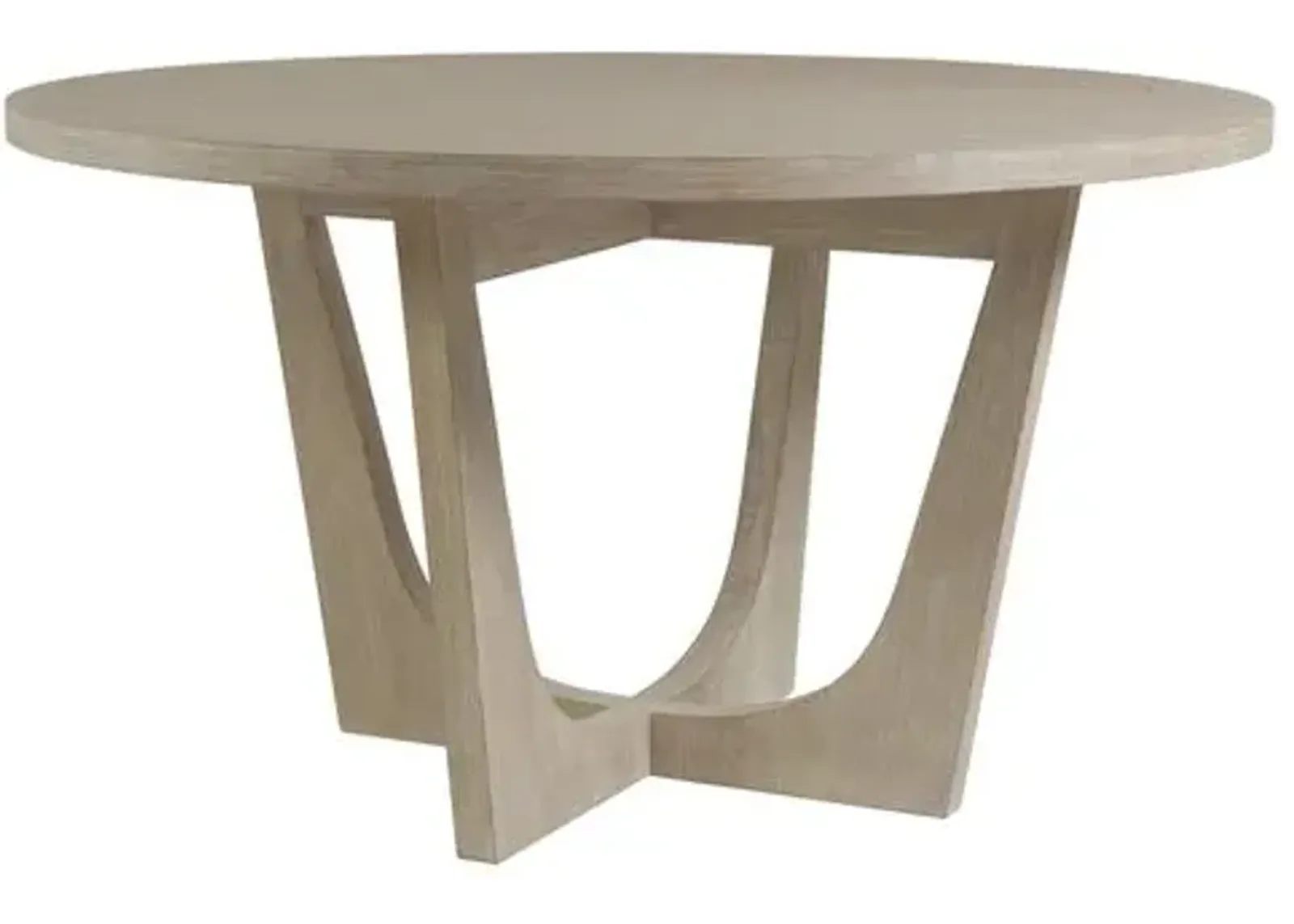 Brio Round Dining Table - Bianco White - Artistica