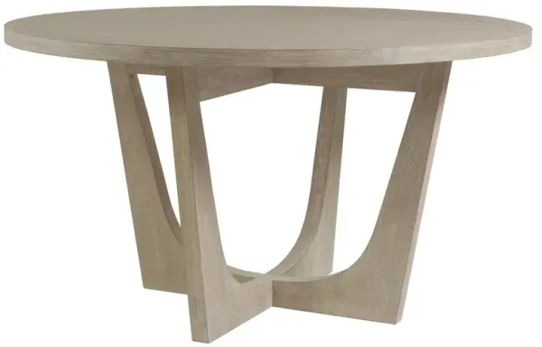 Brio Round Dining Table, Bianco White