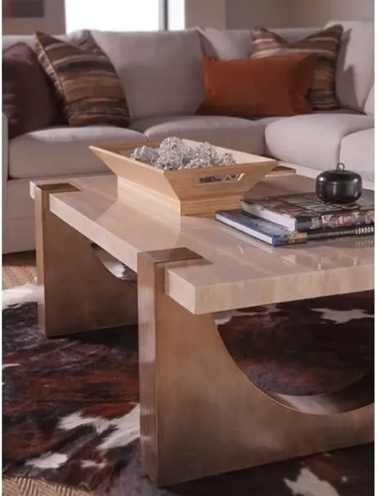 Impresario Coffee Table - Artistica - Ivory