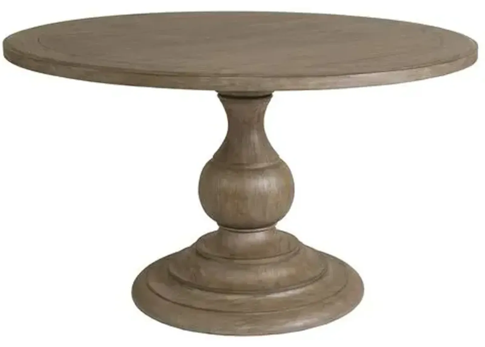 Axiom Round Dining Table - Grigio Warm Gray - Artistica