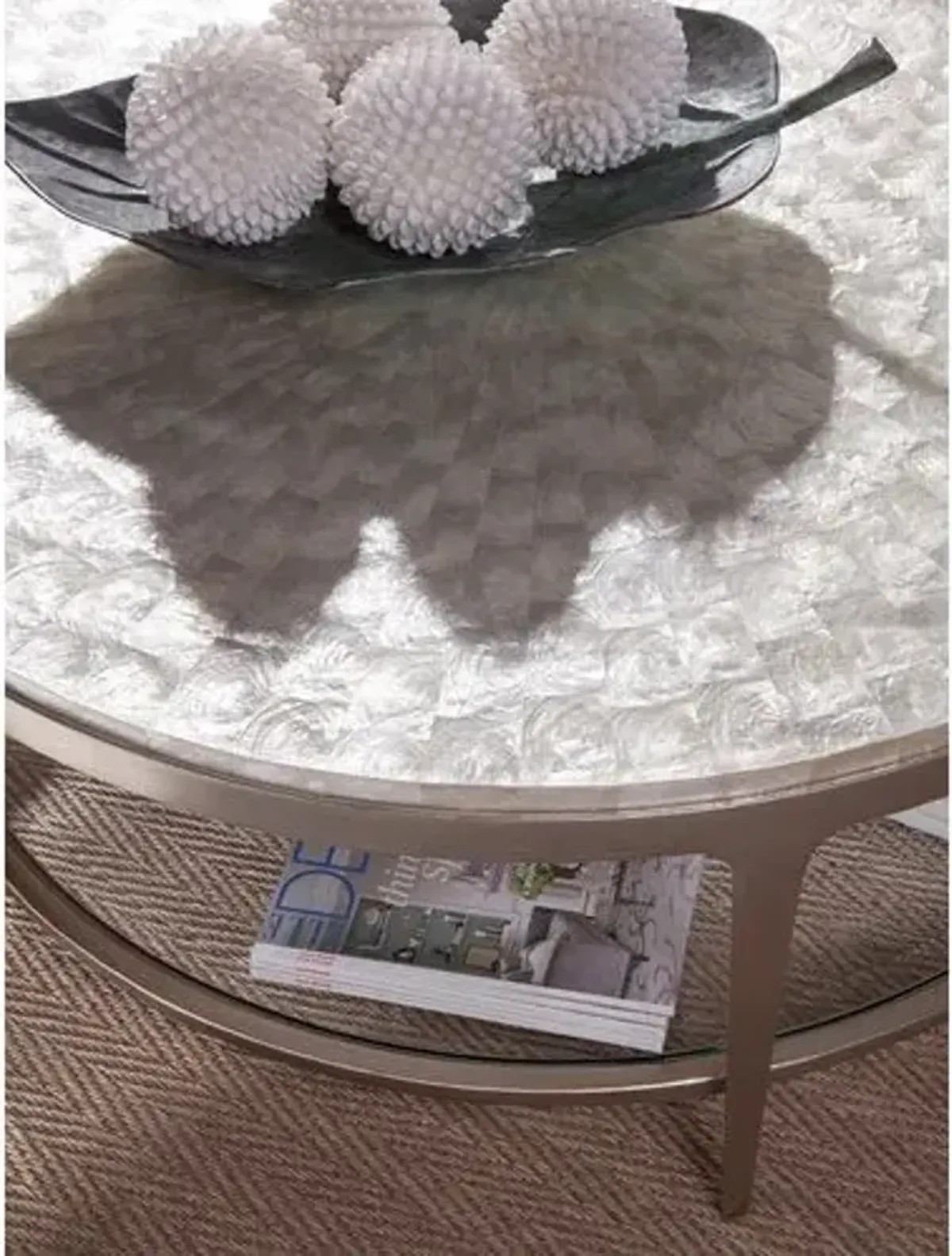 Gravitas Coffee Table - Champagne - Artistica - Ivory