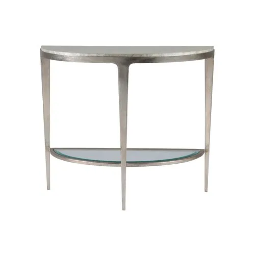 Gravitas Console - Champagne - Artistica - Silver