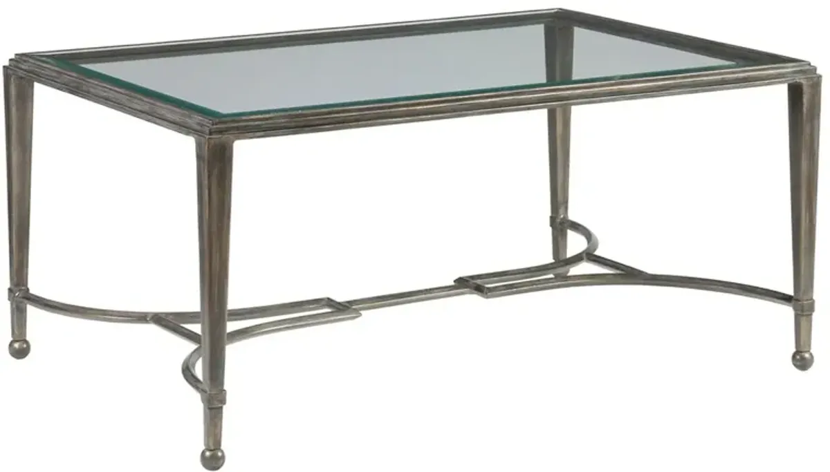 Sangiovese Coffee Table, St. Laurent Iron