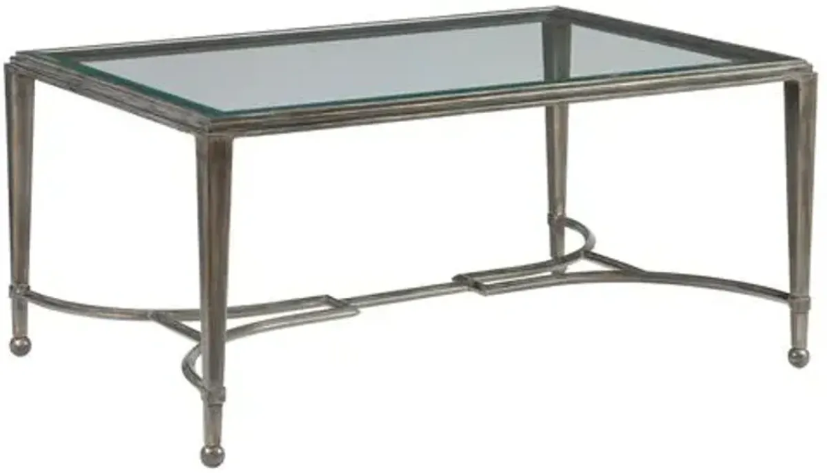 Sangiovese Coffee Table - St. Laurent Iron - Artistica - Brown