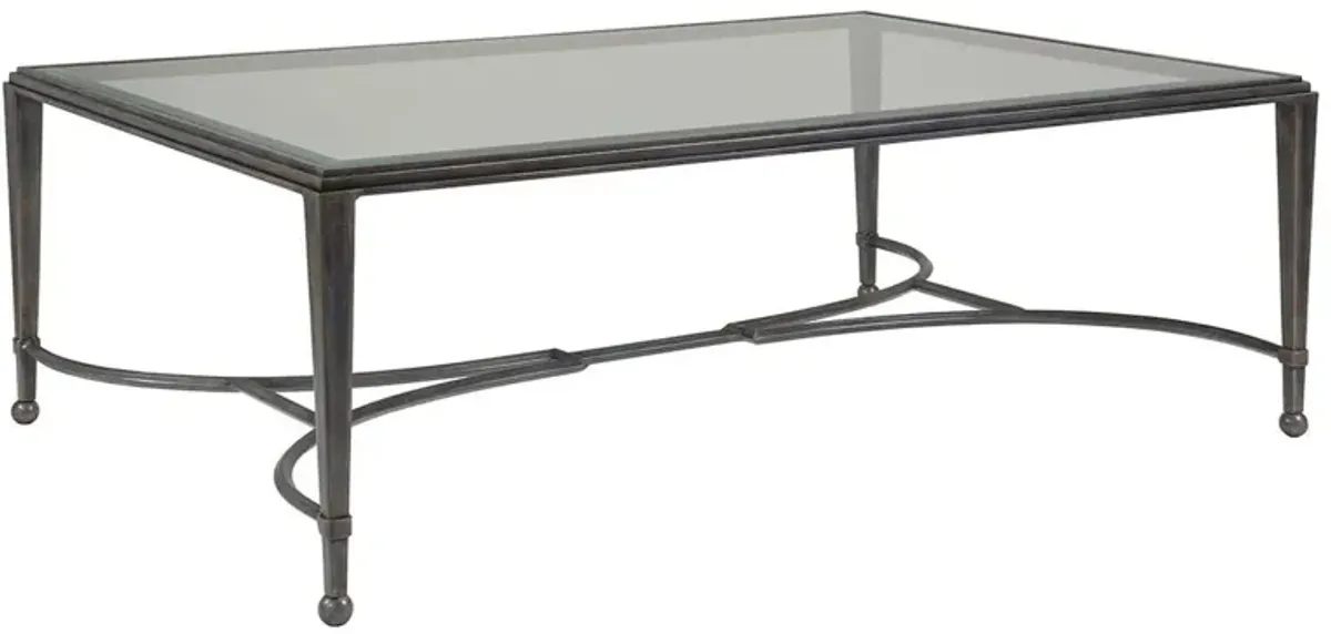 Sangiovese Coffee Table, St. Laurent Iron