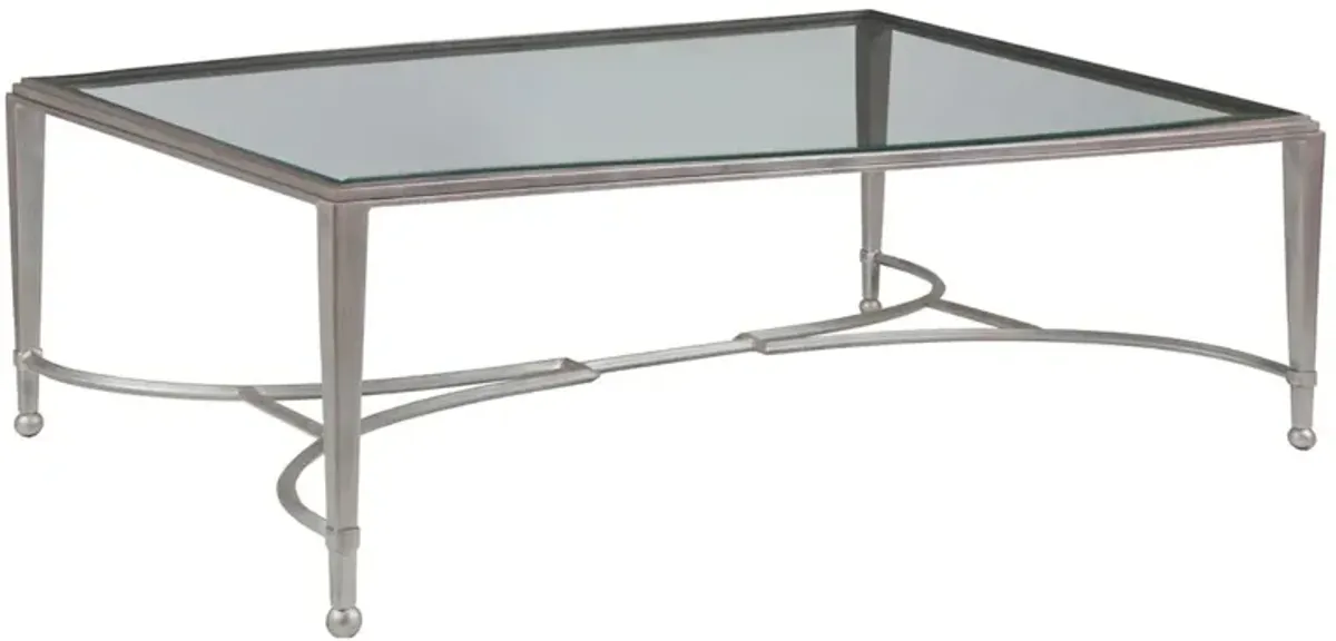 Sangiovese Coffee Table, Argento Silver