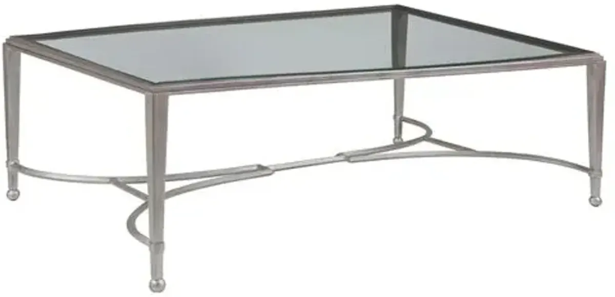 Sangiovese Coffee Table - Argento Silver - Artistica