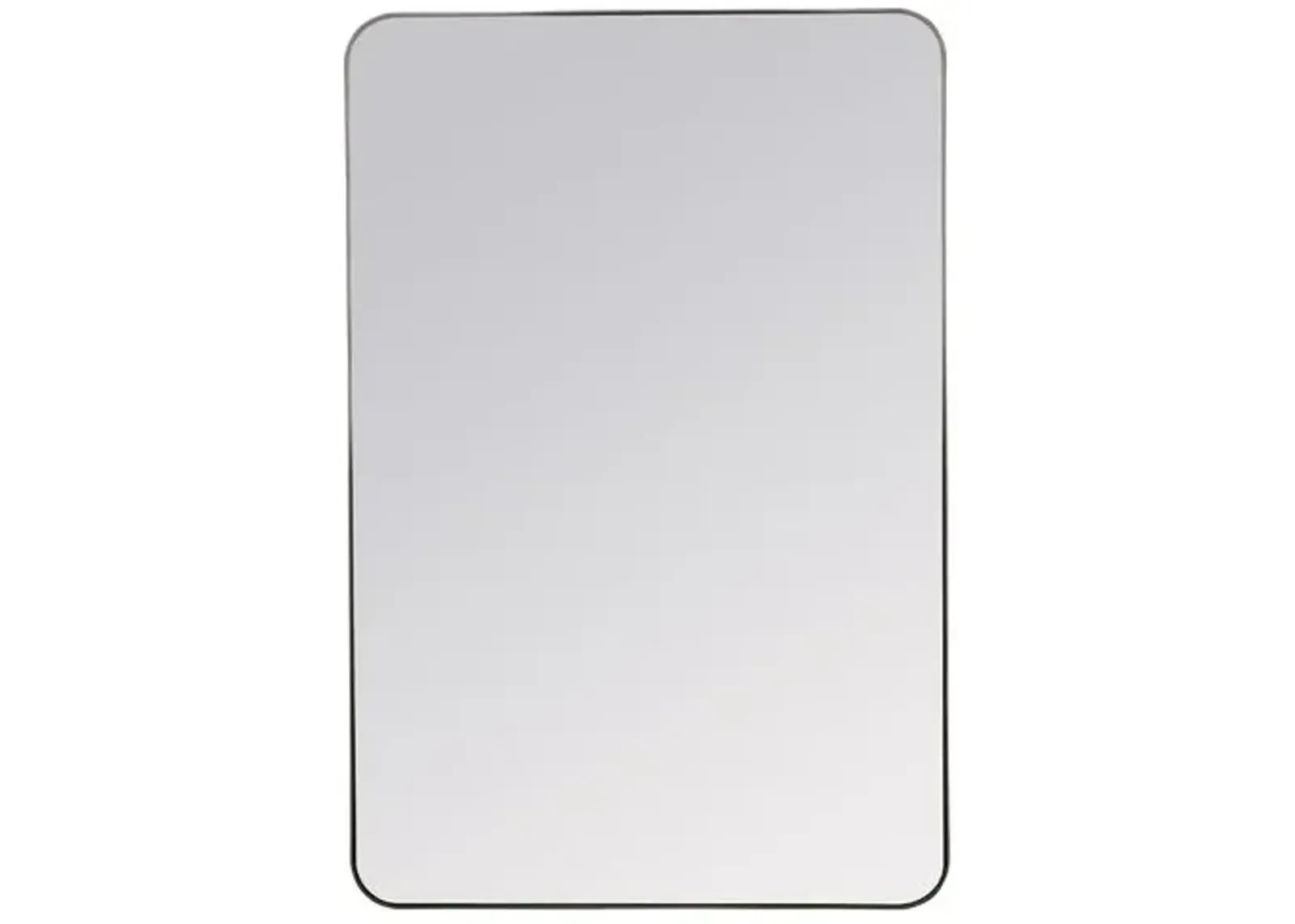 Franco Wall Mirror - Matte Black