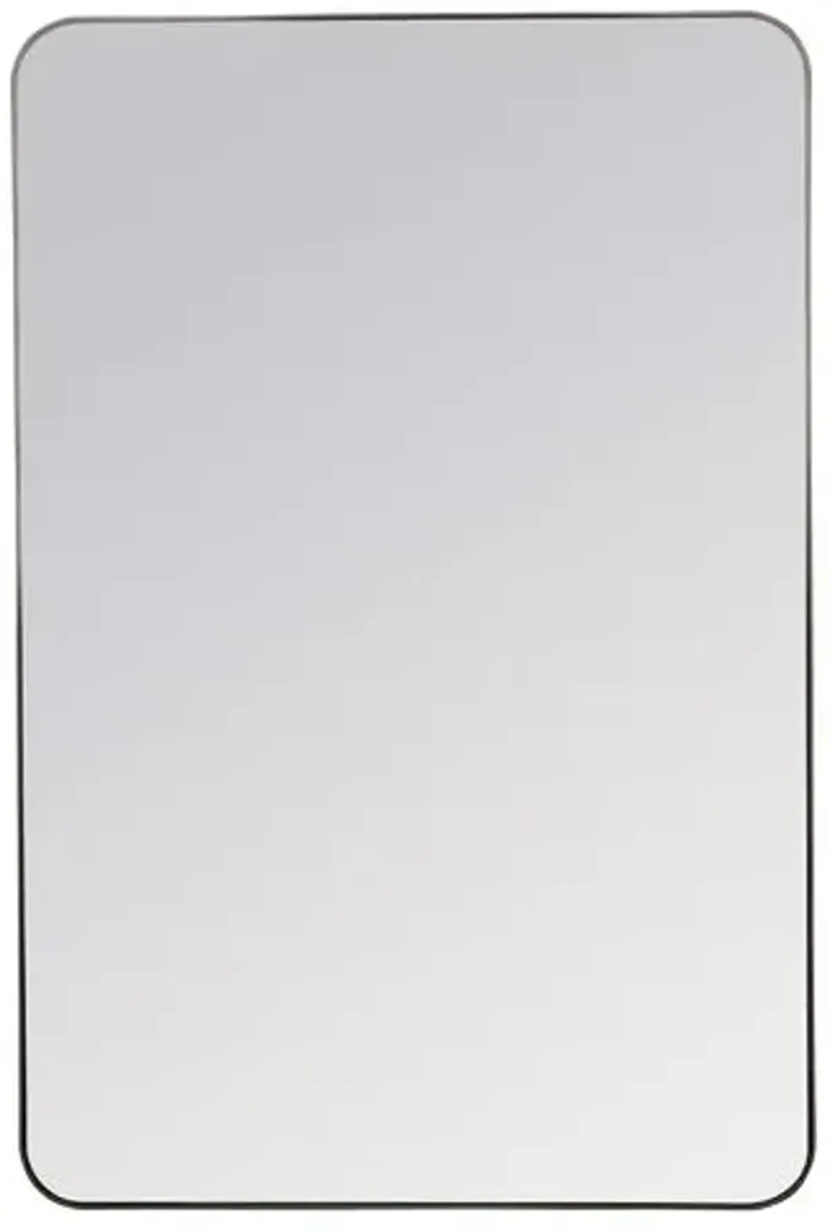 Franco Wall Mirror - Matte Black