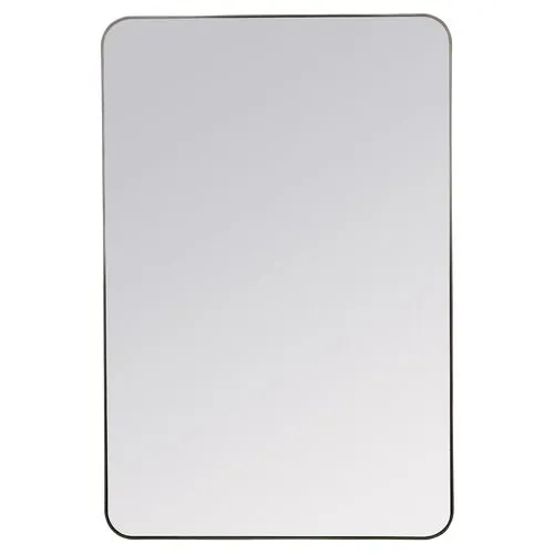 Franco Wall Mirror - Matte Black