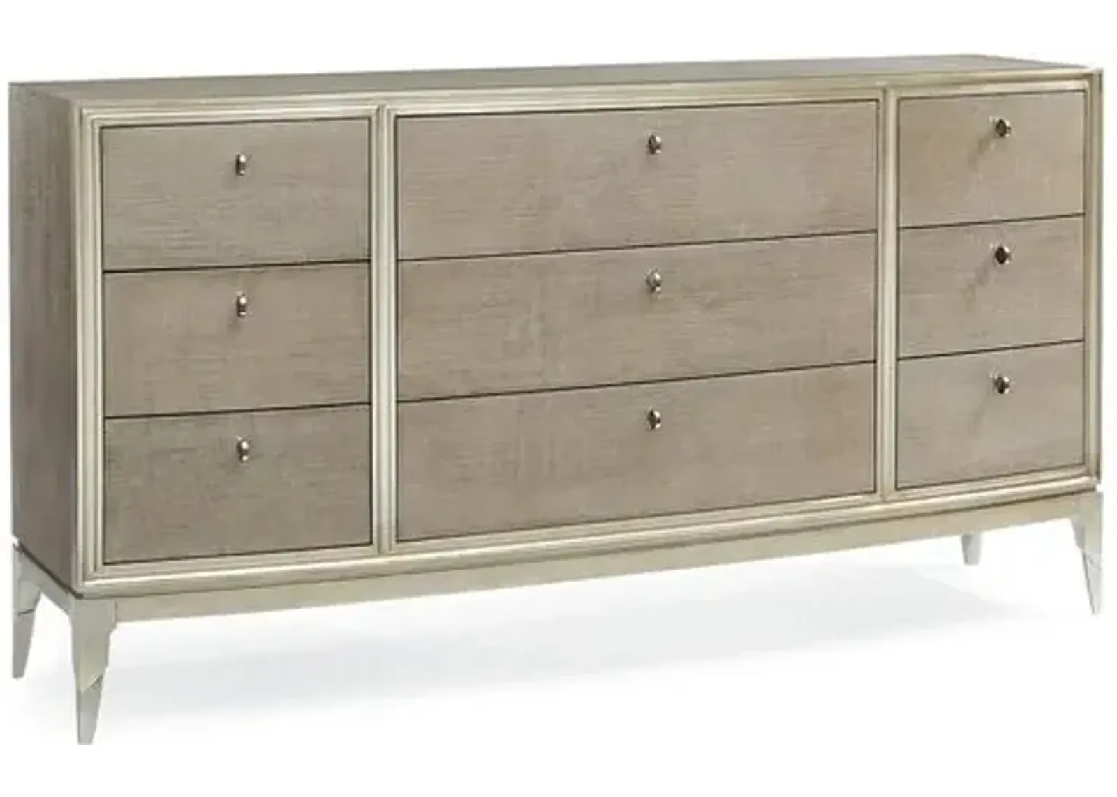 Kapono Dresser - Silver Leaf