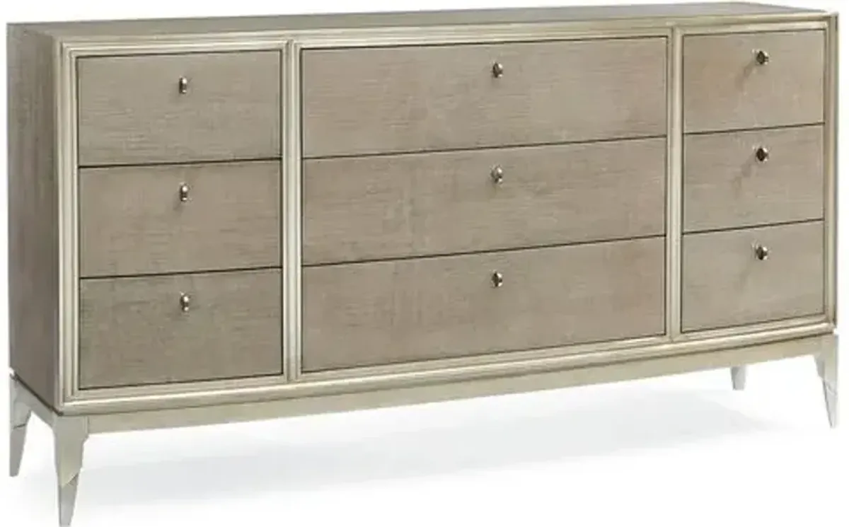 Kapono Dresser - Silver Leaf