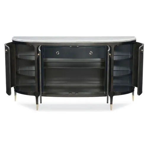 Westley Sideboard - Midnight - Black