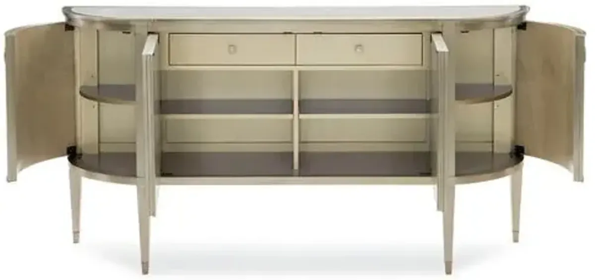 Estrella Sideboard - Smoke - Silver