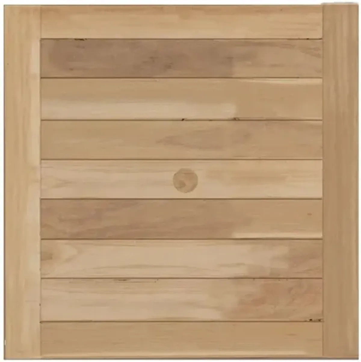 Farm Square Teak Dining Table, Natural