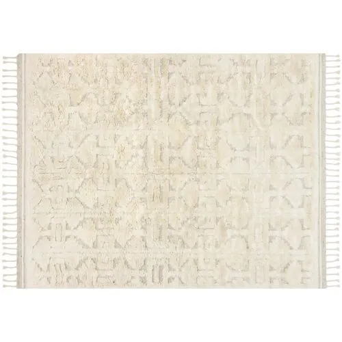 Palmyra Rug - Ivory - Ivory