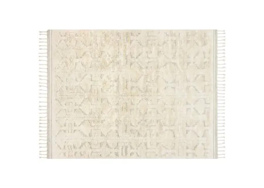 Palmyra Rug - Ivory - Ivory