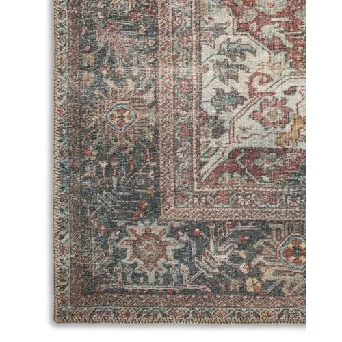 Canton Rug - Brick - Red - Red