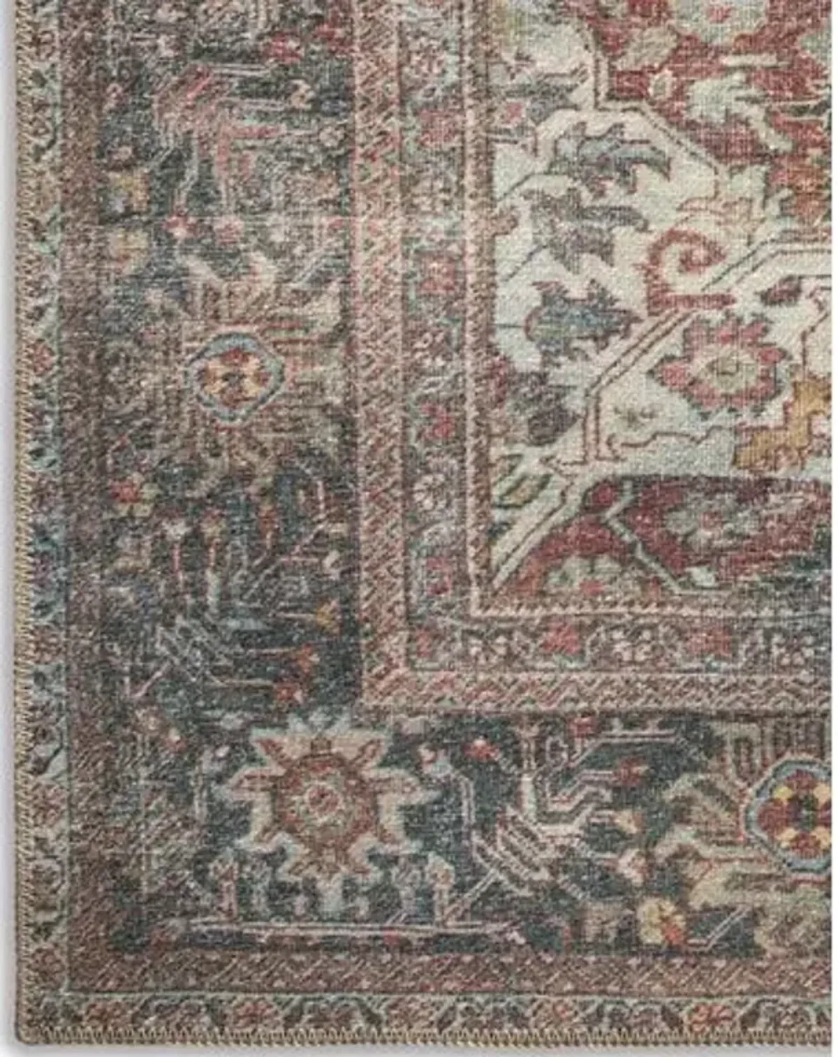 Canton Rug - Brick - Red - Red