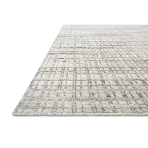 Byron Rug - Silver - Gray - Gray