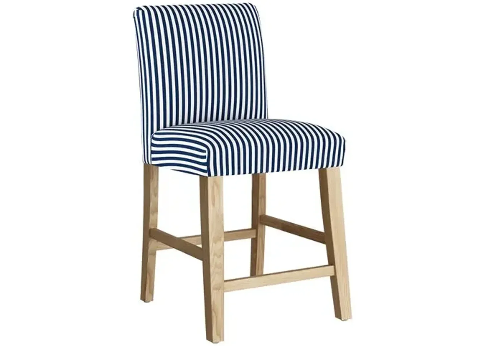 Shannon Counter Stool - Pinstripe - Handcrafted