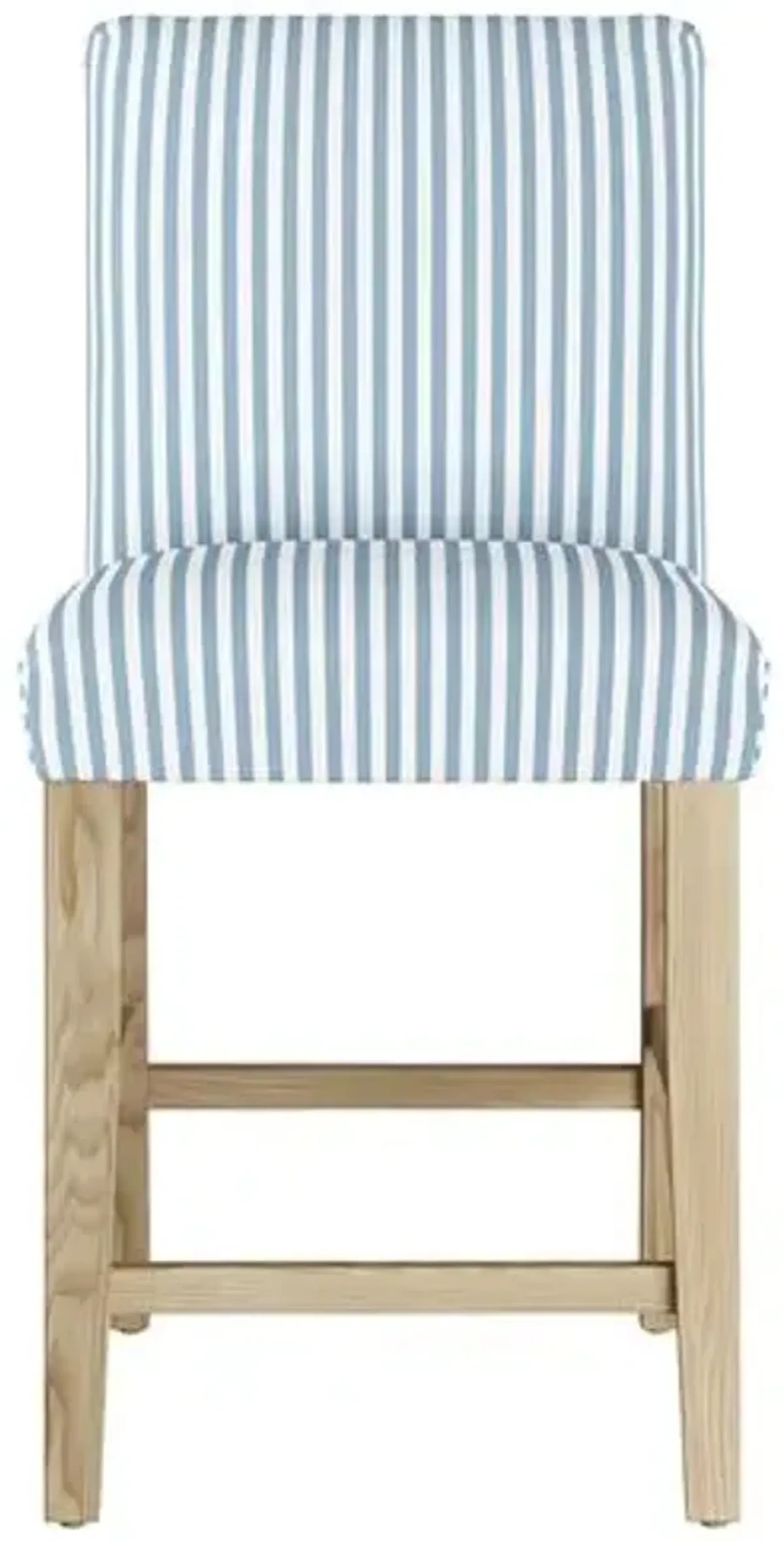 Shannon Counter Stool - Pinstripe - Handcrafted