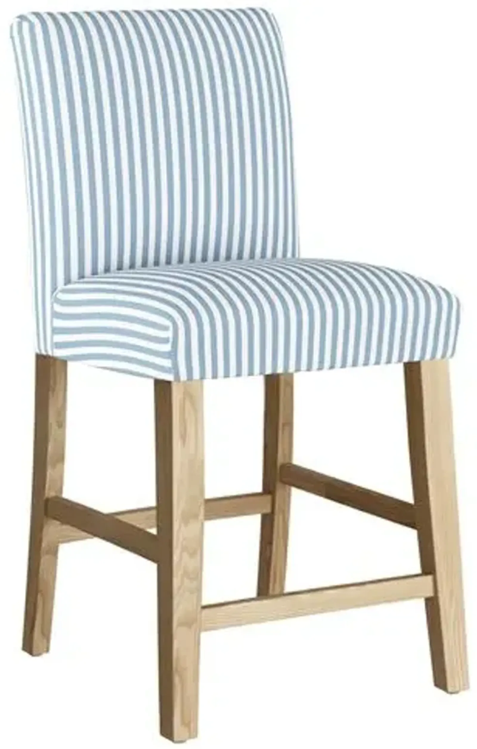 Shannon Counter Stool - Pinstripe - Handcrafted