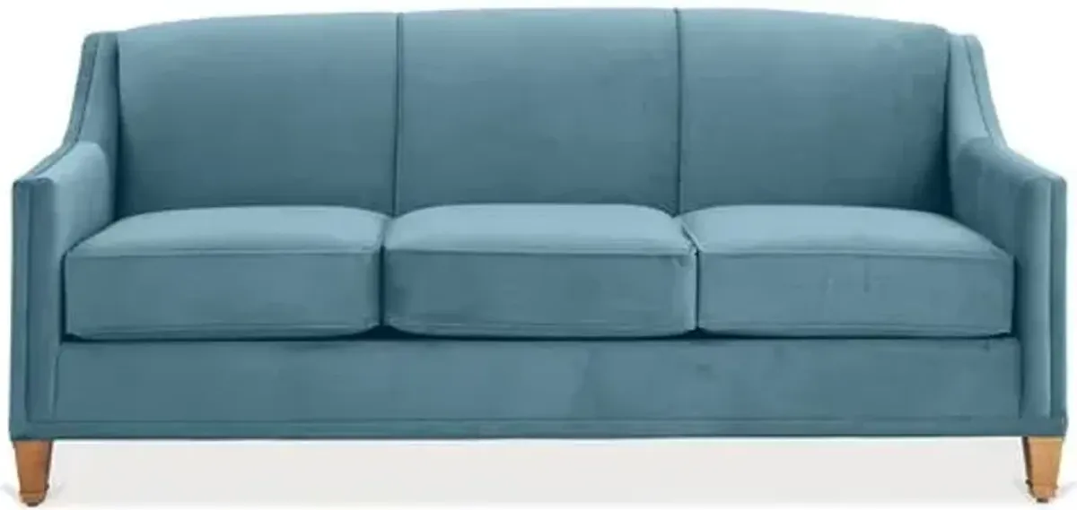 Erin Velvet Sleeper Sofa