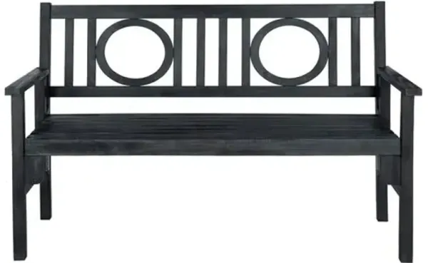 Piedmont Outdoor Bench - Black