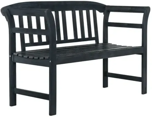 Porterville Outdoor Bench - Dark Slate Gray