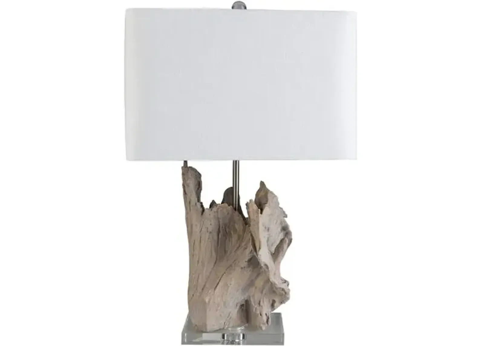 Ramsey Driftwood Table Lamp - Pale Brown