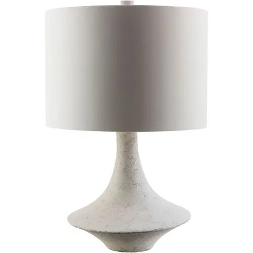 Bennett Table Lamp - White Plaster