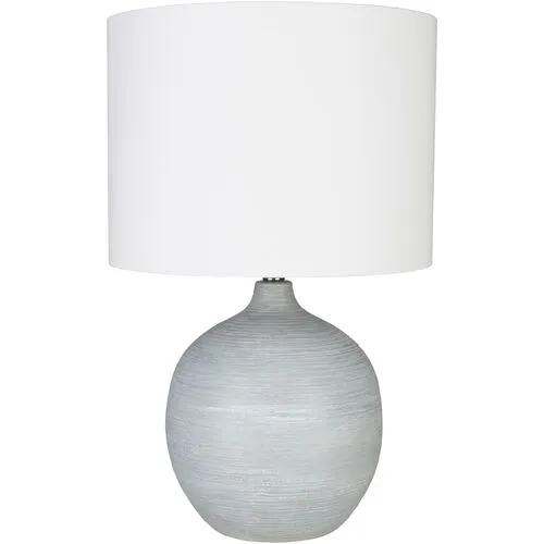 Clayton Table Lamp - Pale Blue