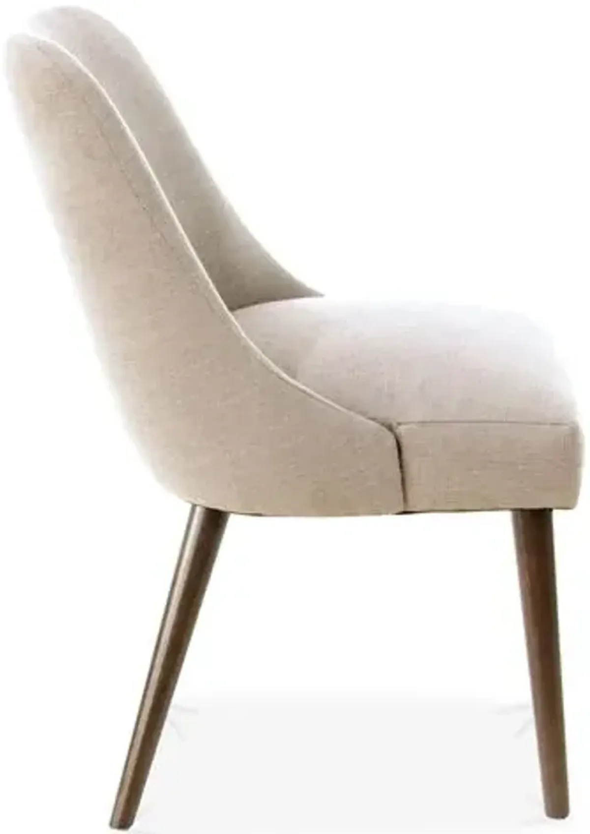 Barron Side Chair - Handcrafted - Beige