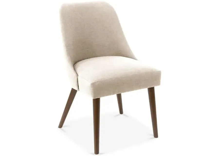 Barron Side Chair - Handcrafted - Beige