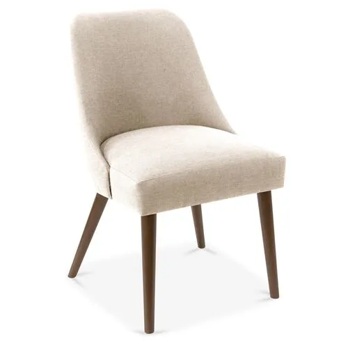 Barron Side Chair - Handcrafted - Beige