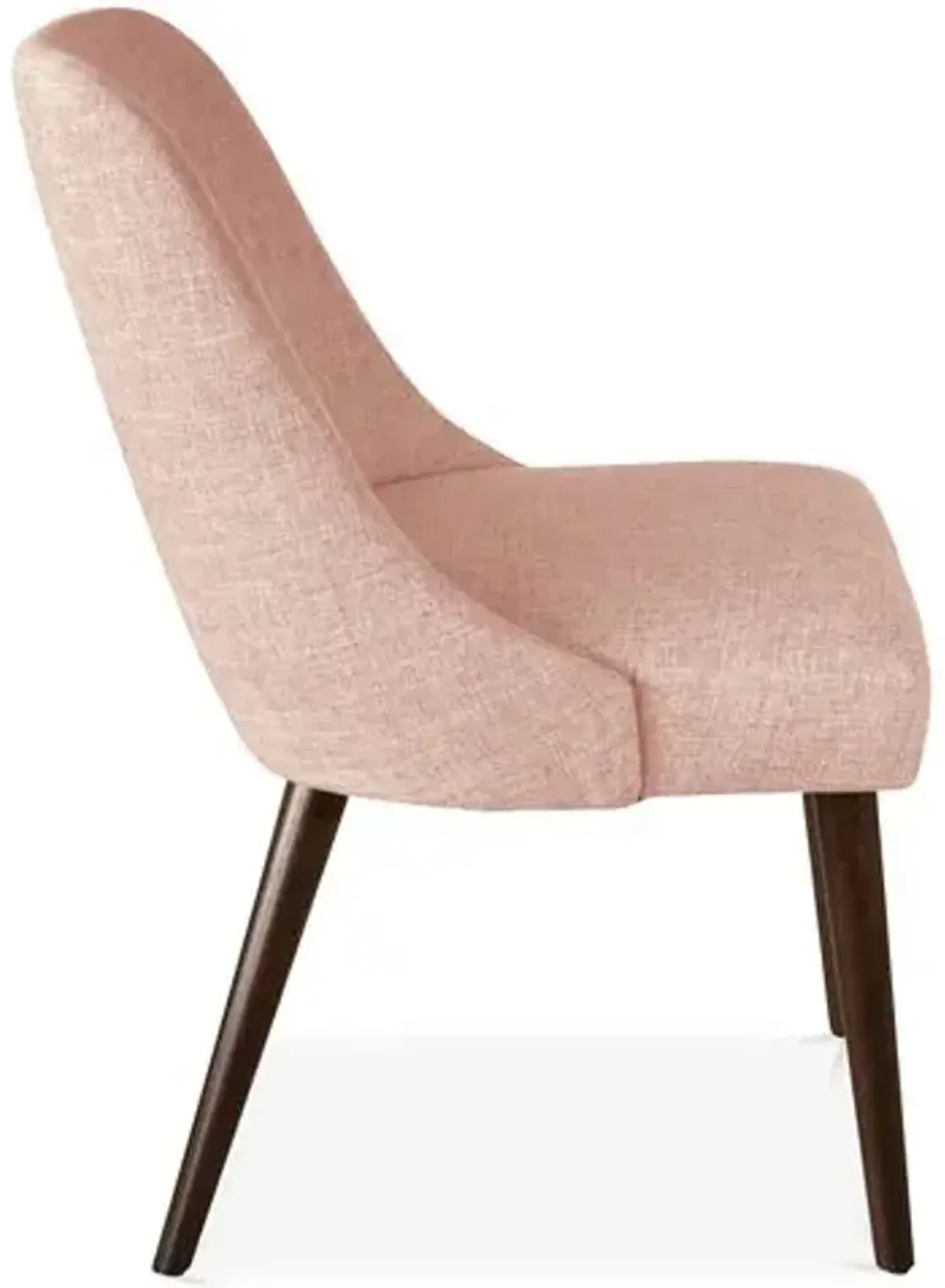 Barron Side Chair - Handcrafted - Pink