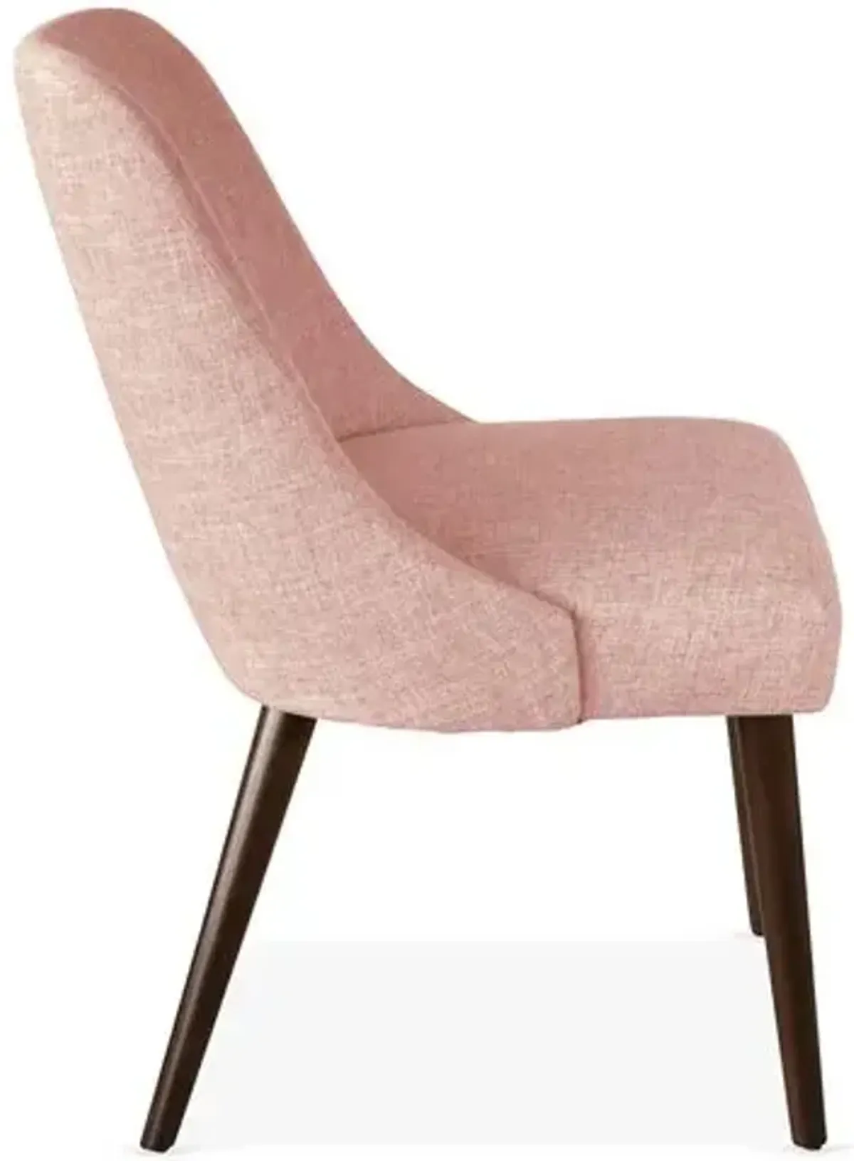 Set of 2 Barron Side Chairs - Handcrafted - Pink