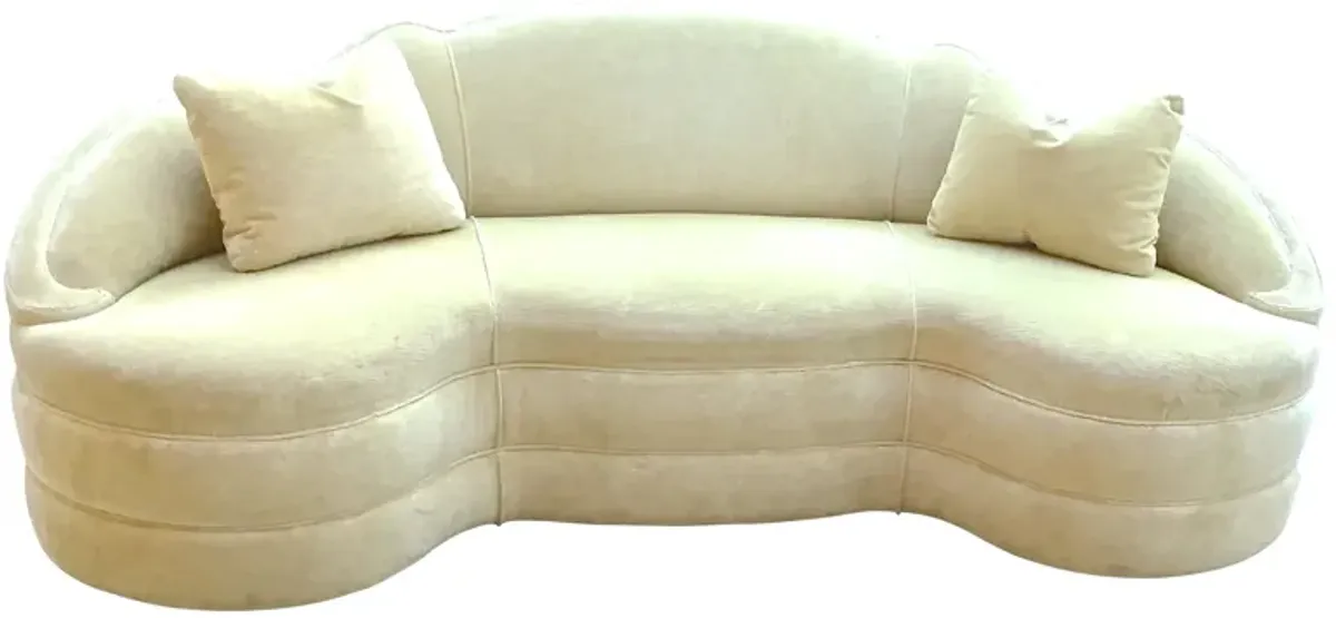 Art Deco Upholstered Sofa - Vermilion Designs