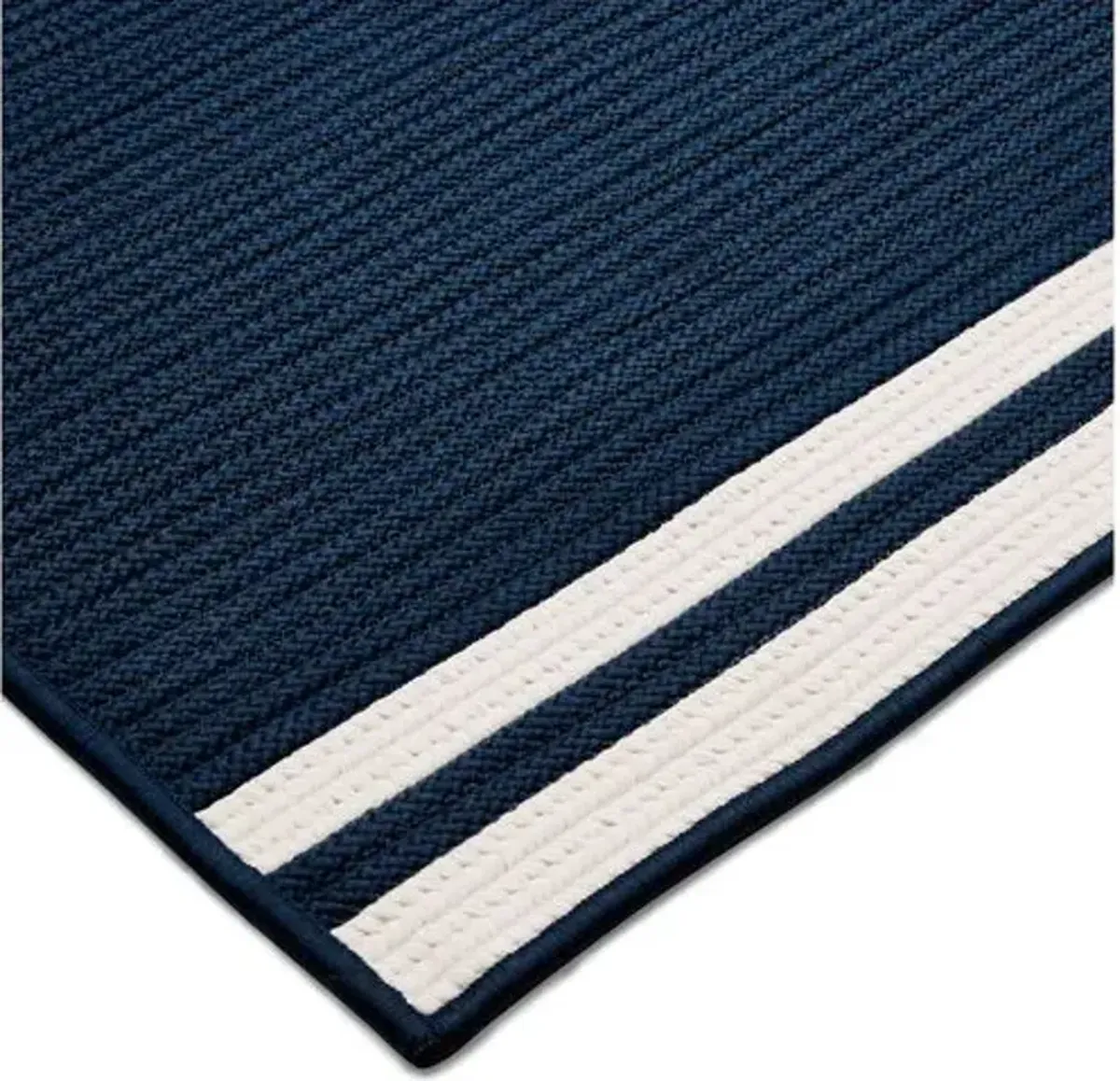 Northport Outdoor Rug - Navy/White - Blue - Blue