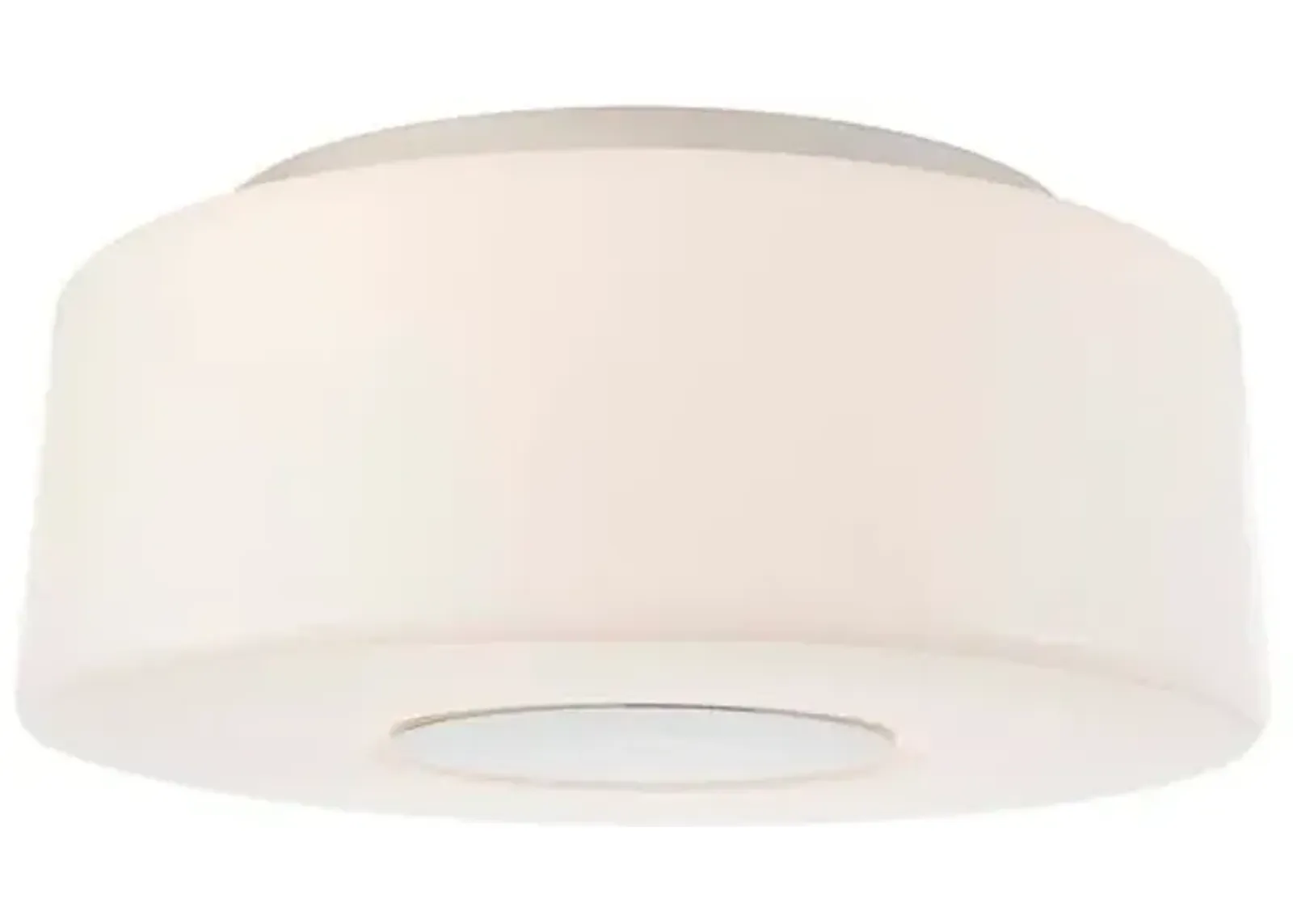 Visual Comfort - Acme Flush Mount - Polished Nickel - Silver