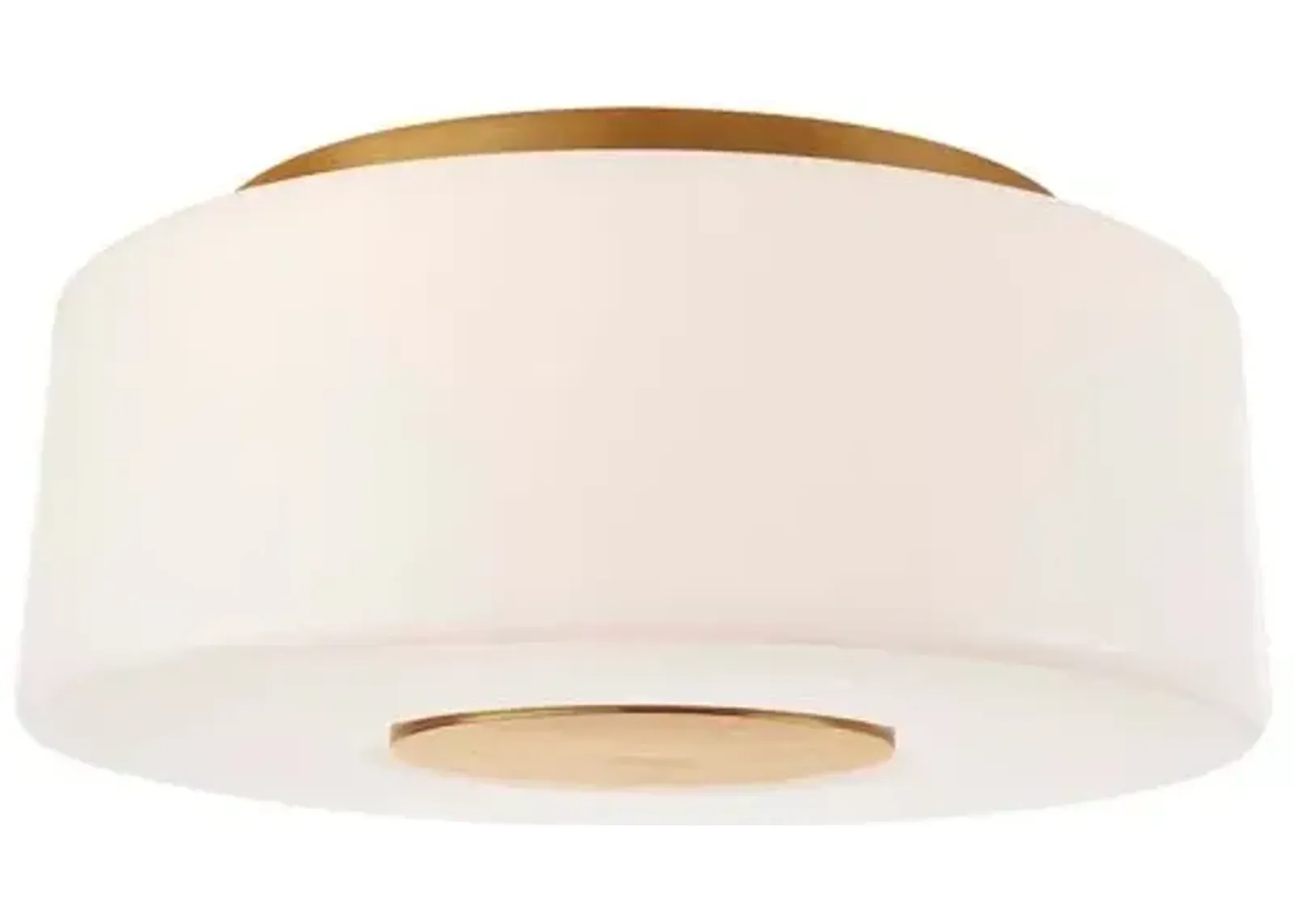 Visual Comfort - Acme Flush Mount - Soft Brass - Gold