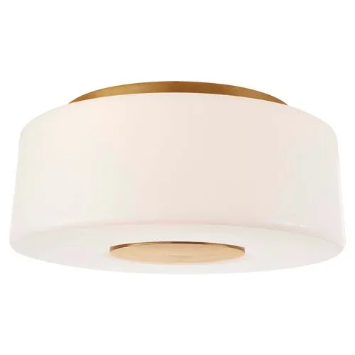 Visual Comfort - Acme Flush Mount - Soft Brass - Gold