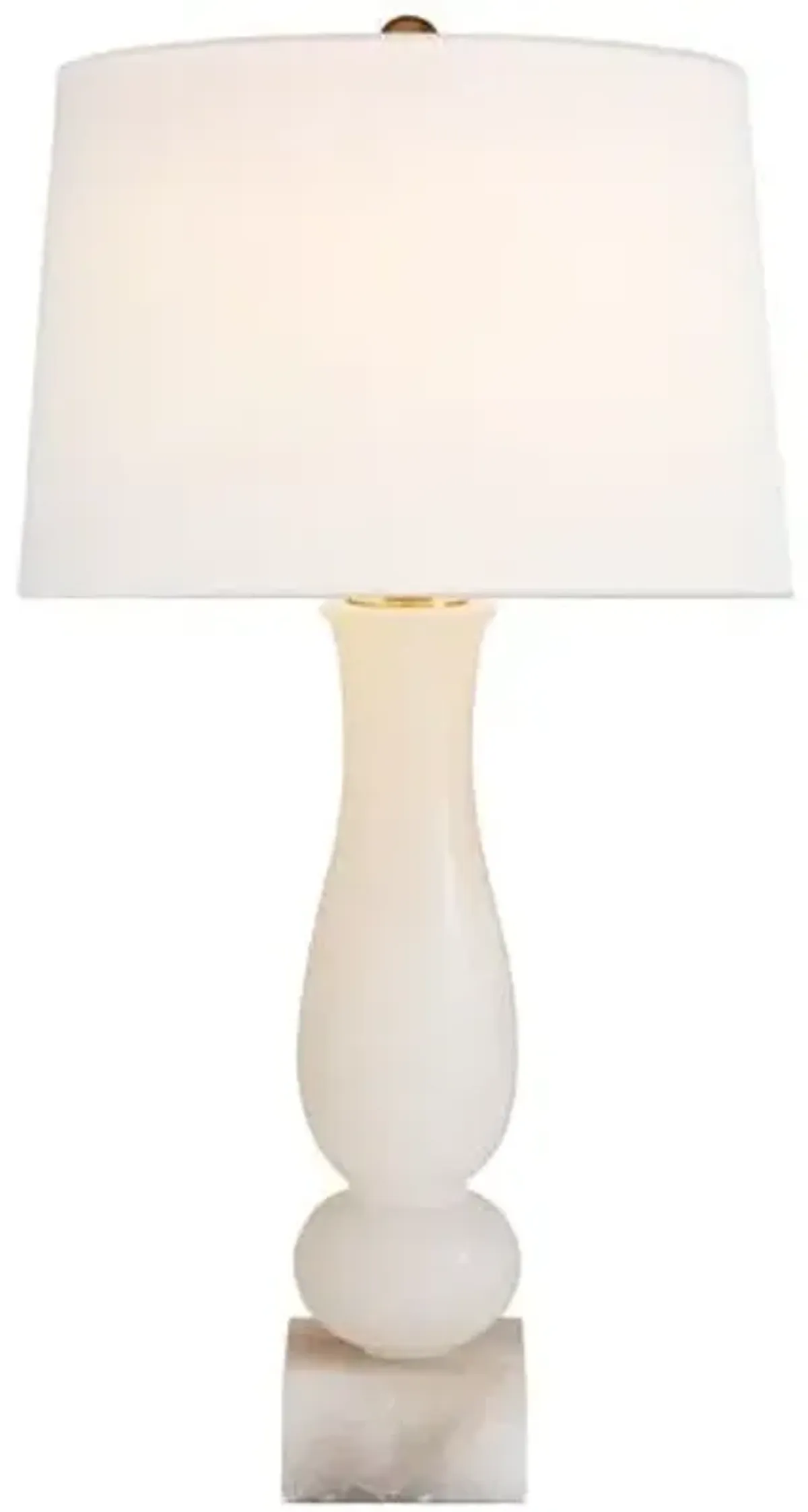 Visual Comfort - Balustrade Contemporary Table Lamp - Alabaster