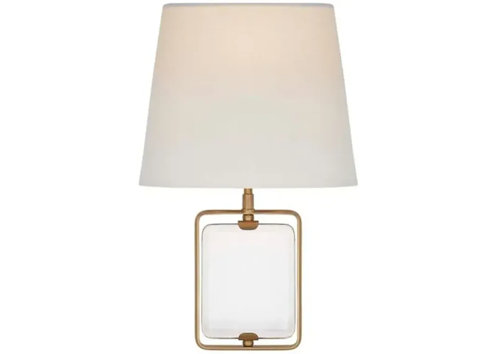 Visual Comfort - Henri Sconce - Crystal/Antique Brass - Gold