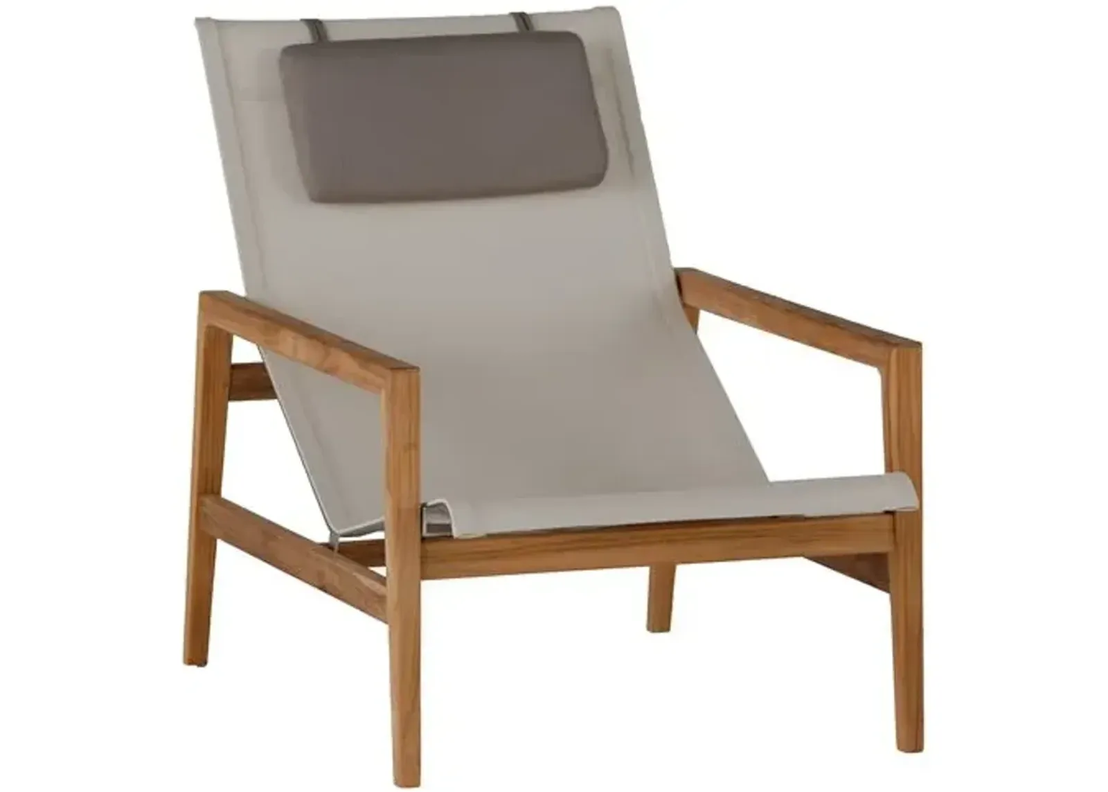 Coast Outdoor Easy Chair - Ivory - Summer Classics - Brown