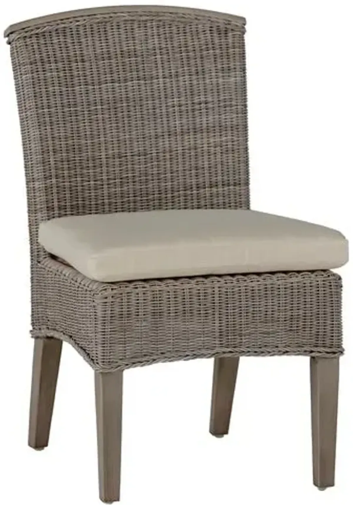 Astoria Outdoor Side Chair - Dove Sunbrella - Summer Classics - Gray