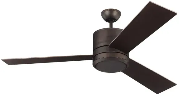 Visual Comfort - Vision Ceiling Fan - Roman Bronze - Brown - 3 Blades, Hand-Held Remote Control