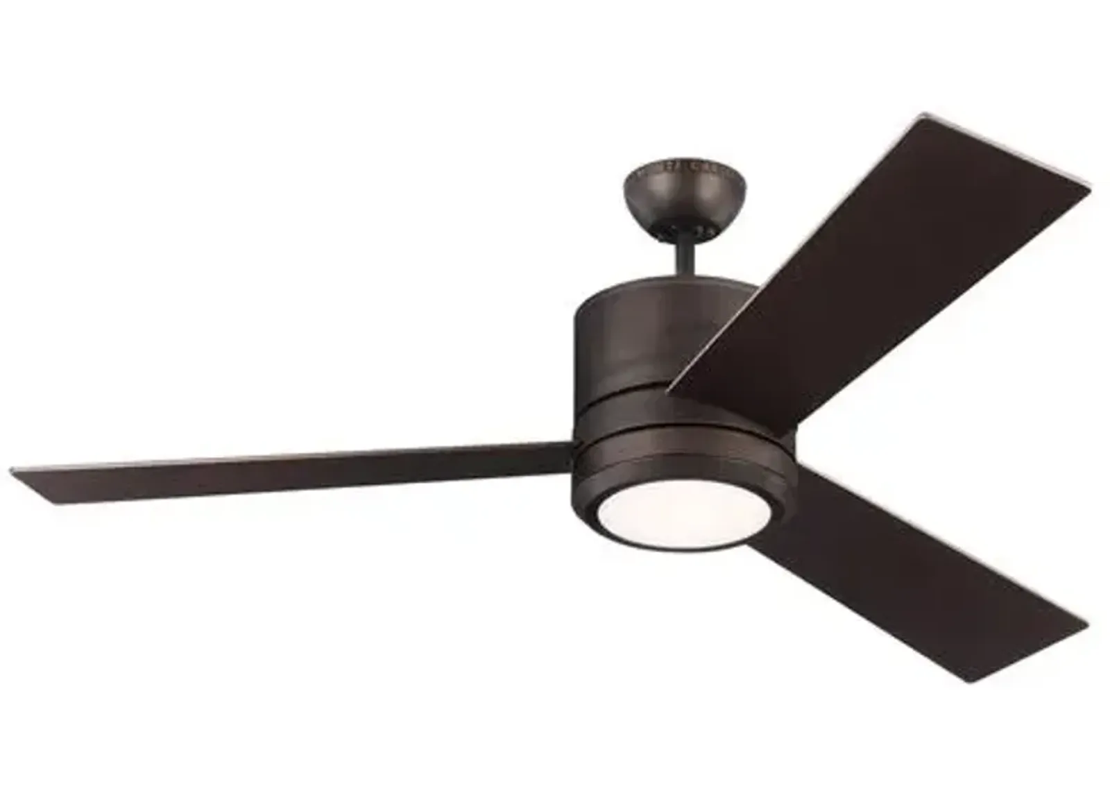 Visual Comfort - Vision Ceiling Fan - Roman Bronze - Brown - 3 Blades, Hand-Held Remote Control